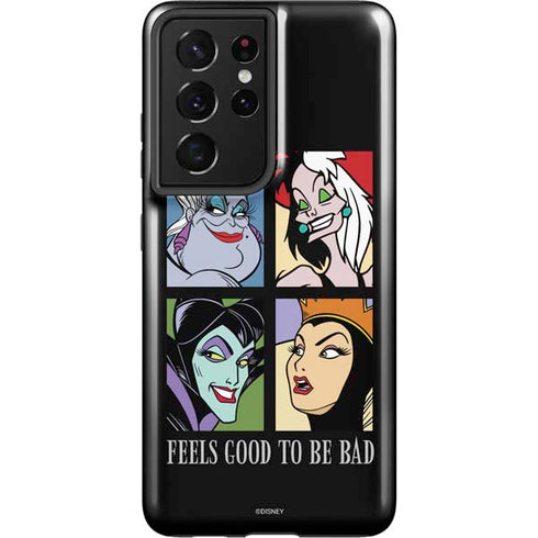 Disney Villains Characters Feels Good To Be Bad Galaxy S21 Ultra 5G Pro Case