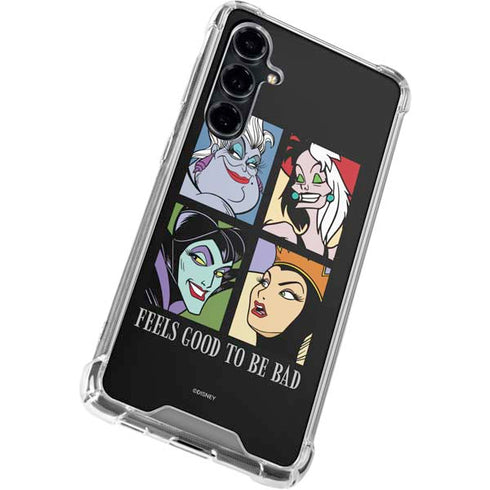 Disney Villains Characters Feels Good To Be Bad Galaxy S23 FE Clear Case