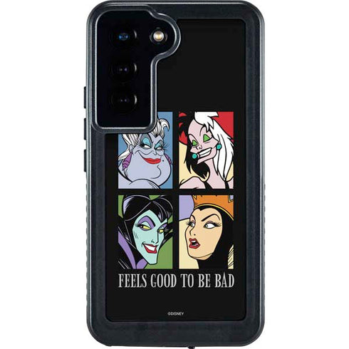 Disney Villains Characters Feels Good To Be Bad Galaxy S23 Waterproof Case