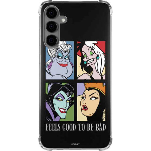 Disney Villains Characters Feels Good To Be Bad Galaxy S24 Plus Clear Case