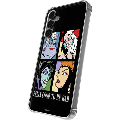Disney Villains Characters Feels Good To Be Bad Galaxy S24 Plus Clear Case