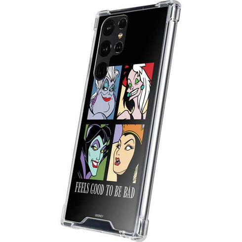 Disney Villains Characters Feels Good To Be Bad Galaxy S24 Ultra Clear Case
