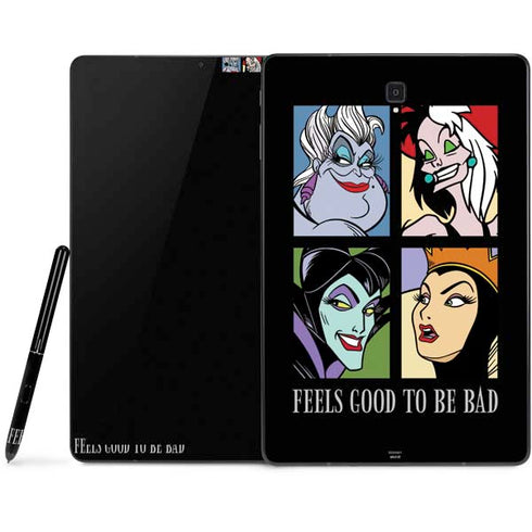 Disney Villains Characters Feels Good To Be Bad Samsung Galaxy Tab Skin