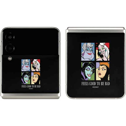 Disney Villains Characters Feels Good To Be Bad Galaxy Z Flip3 5G Skin