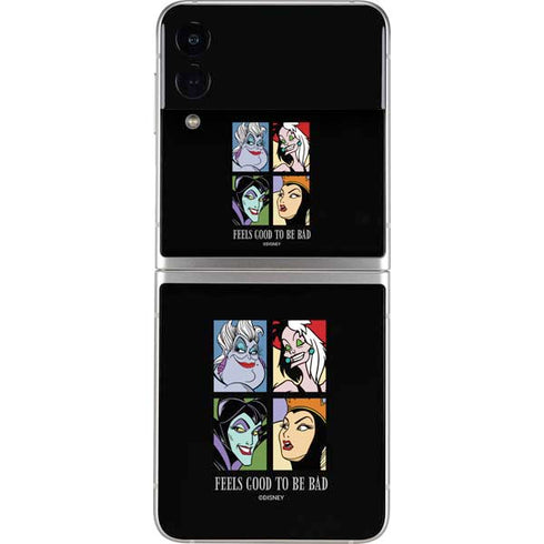 Disney Villains Characters Feels Good To Be Bad Galaxy Z Flip3 5G Skin