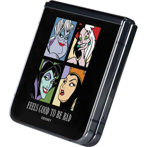 Disney Villains Characters Feels Good To Be Bad Galaxy Z Flip5 5G Skin
