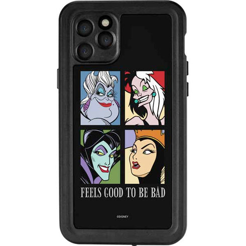 Disney Villains Characters Feels Good To Be Bad iPhone 11 Pro Waterproof Case