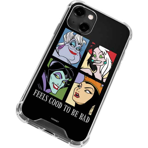 Disney Villains Characters Feels Good To Be Bad iPhone 14 Clear Case