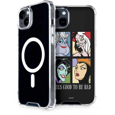 Disney Villains Characters Feels Good To Be Bad iPhone 15 Plus MagSafe Case