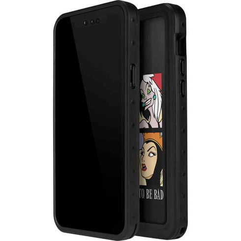 Disney Villains Characters Feels Good To Be Bad iPhone 14 Pro Max Waterproof Case
