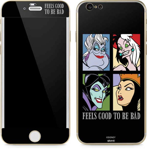 Disney Villains Characters Feels Good To Be Bad iPhone 6/6s Skin