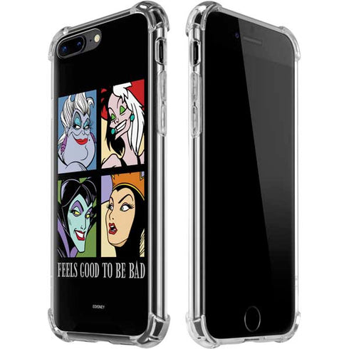 Disney Villains Characters Feels Good To Be Bad iPhone 7/8 Plus Clear Case