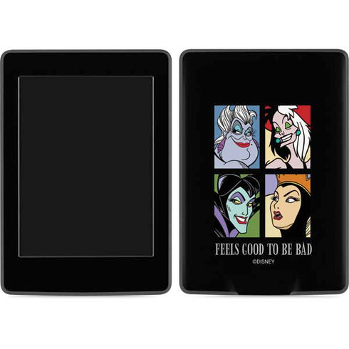 Disney Villains Characters Feels Good To Be Bad Amazon Kindle Skin