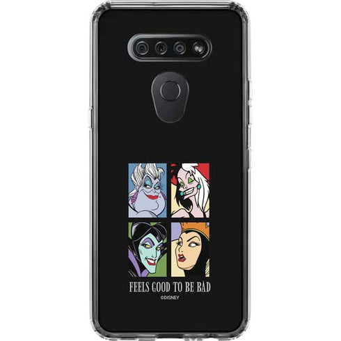 Disney Villains Characters Feels Good To Be Bad LG K51/Q51 Clear Case