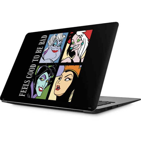 Disney Villains Characters Feels Good To Be Bad Apple MacBook Skin
