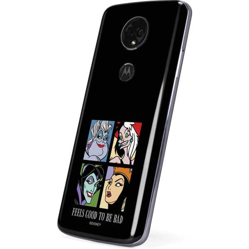 Disney Villains Characters Feels Good To Be Bad Moto E5 Plus Skin