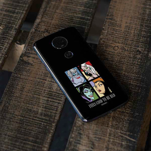 Disney Villains Characters Feels Good To Be Bad Moto E5 Plus Skin
