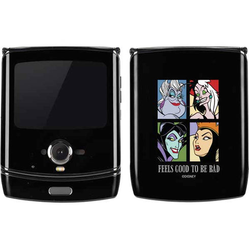 Disney Villains Characters Feels Good To Be Bad Motorola RAZR Skin