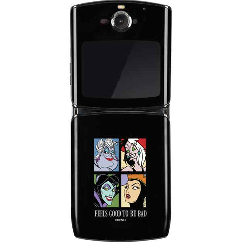 Disney Villains Characters Feels Good To Be Bad Motorola RAZR Skin