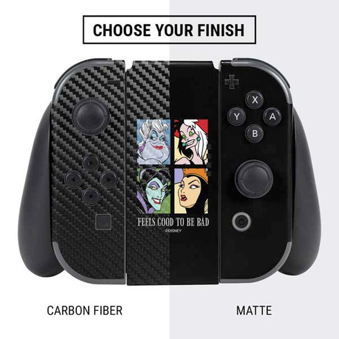 Disney Villains Characters Feels Good To Be Bad Nintendo Switch Bundle Skin