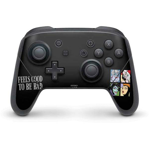Disney Villains Characters Feels Good To Be Bad Nintendo Switch Pro Controller Skin