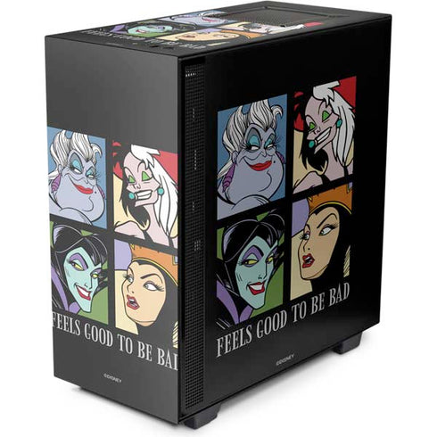Disney Villains Characters Feels Good To Be Bad NZXT H510 Compact ATX Mid-Tower Case Skin