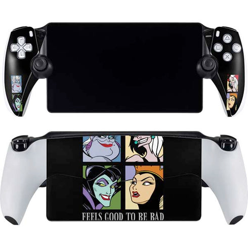 Disney Villains Characters Feels Good To Be Bad PlayStation Portal Remote Player Skin
