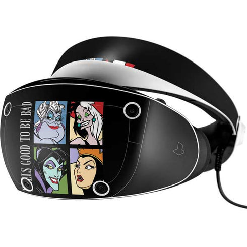 Disney Villains Characters Feels Good To Be Bad PlayStation VR2 Skin