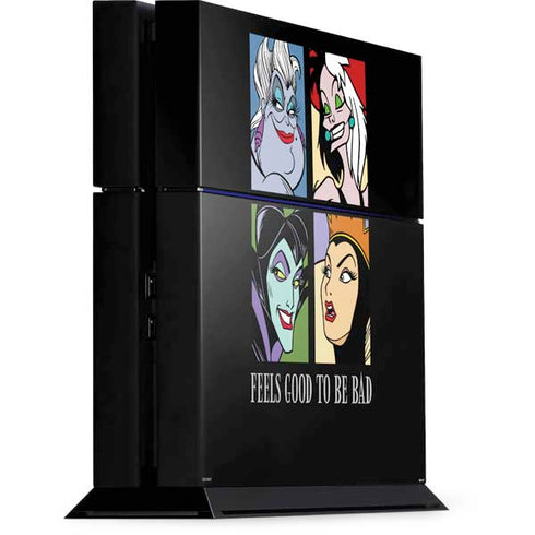 Disney Villains Characters Feels Good To Be Bad PS4 Console Skin