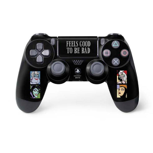 Disney Villains Characters Feels Good To Be Bad PS4 Controller Skin