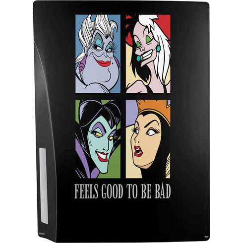 Disney Villains Characters Feels Good To Be Bad PS5 Console Skin