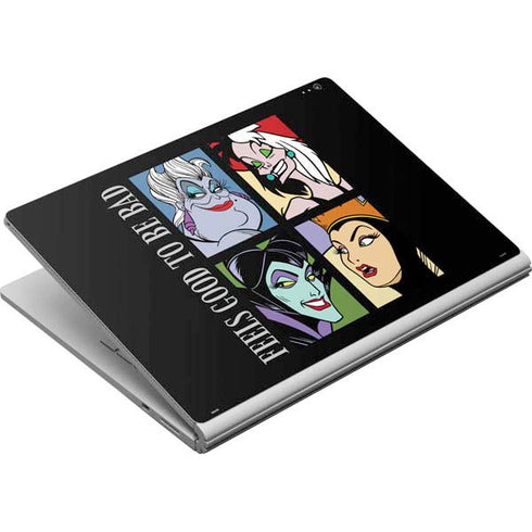 Disney Villains Characters Feels Good To Be Bad Surface Book Skin