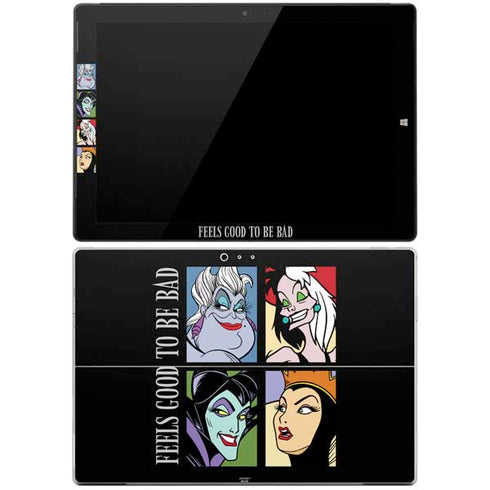 Disney Villains Characters Feels Good To Be Bad Surface Pro 3 Skin