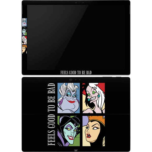 Disney Villains Characters Feels Good To Be Bad Surface Pro 6 Skin