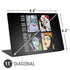 Disney Villains Characters Feels Good To Be Bad Universal Laptop 11in (8.8 x 6.2in) Skin