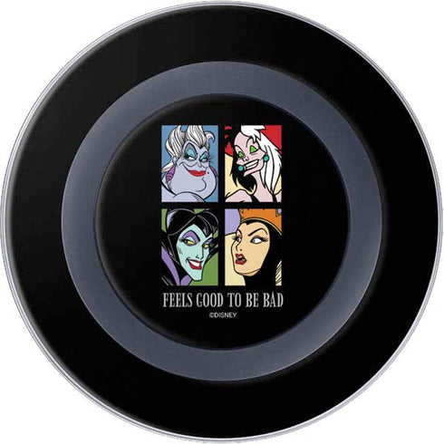 Disney Villains Characters Feels Good To Be Bad Wireless Charger Skin