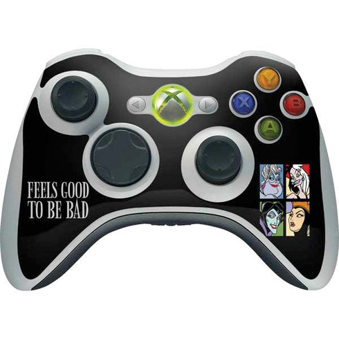 Disney Villains Characters Feels Good To Be Bad Xbox 360 Wireless Controller Skin