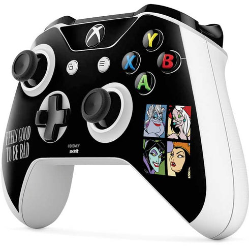 Disney Villains Characters Feels Good To Be Bad Xbox One S Controller Skin