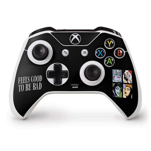 Disney Villains Characters Feels Good To Be Bad Xbox One S Controller Skin