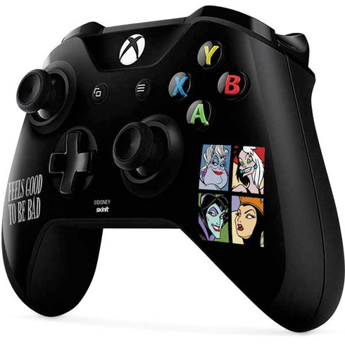 Disney Villains Characters Feels Good To Be Bad Xbox One X Controller Skin
