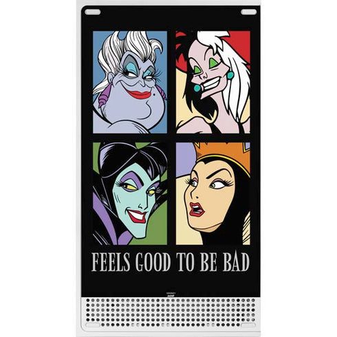 Disney Villains Characters Feels Good To Be Bad Xbox Series S Bundle Skin