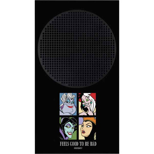 Disney Villains Characters Feels Good To Be Bad Xbox Series S Console Skin