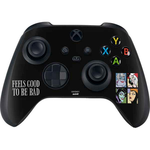 Disney Villains Characters Feels Good To Be Bad Xbox Series X Controller Skin