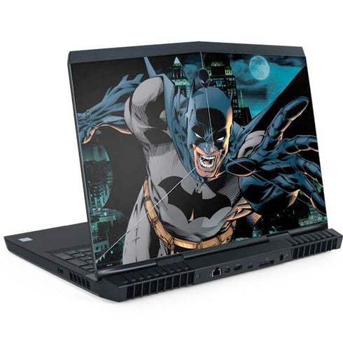 DC Comics Batman All Star Batman & Robin, The Boy Wonder Action Pose Art BY Jim Lee Dell Alienware Skin