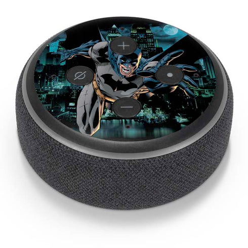 DC Comics Batman All Star Batman & Robin, The Boy Wonder Action Pose Art BY Jim Lee Amazon Echo Dot Skin