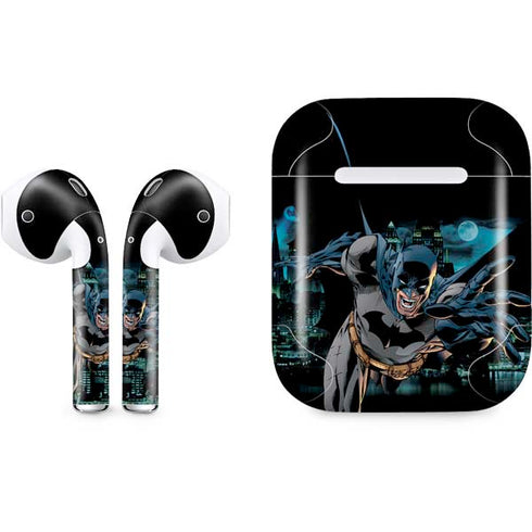 DC Comics Batman All Star Batman & Robin, The Boy Wonder Action Pose Art BY Jim Lee Apple AirPods Skin