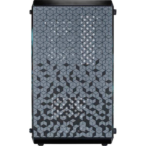 DC Comics Batman All Star Batman & Robin, The Boy Wonder Action Pose Art BY Jim Lee Cooler Master MasterBox Q300L Mini Tower Skin