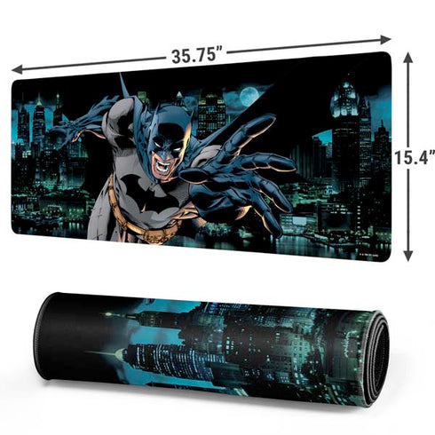 DC Comics Batman All Star Batman & Robin, The Boy Wonder Action Pose Art BY Jim Lee Gaming Mouse Pad