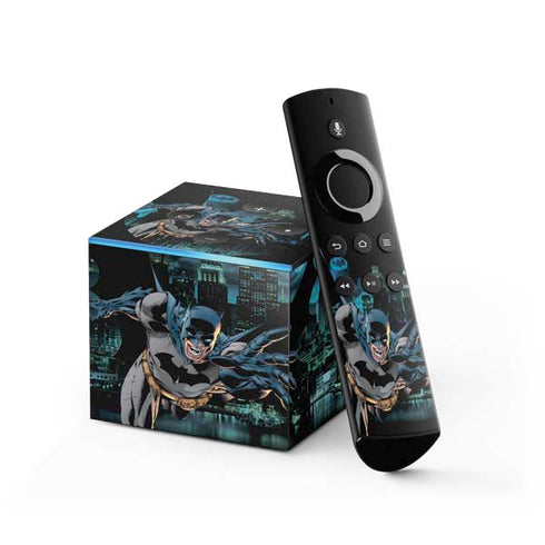 DC Comics Batman All Star Batman & Robin, The Boy Wonder Action Pose Art BY Jim Lee Fire TV Cube Skin