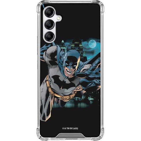 DC Comics Batman All Star Batman & Robin, The Boy Wonder Action Pose Art BY Jim Lee Galaxy A14 5G Clear Case